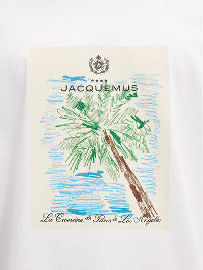 Jacquemus „Le Marino“-T-Shirt in Weiß