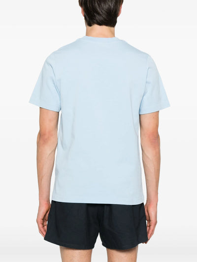 Casablanca – Metaphysical Tennis Club – Bedrucktes T-Shirt in Blau