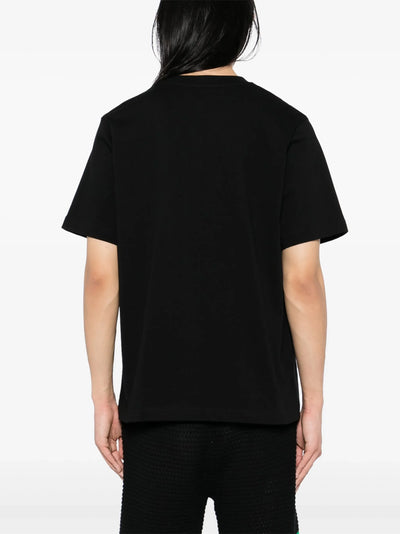 Casablanca – T-Shirt „Die vier Elemente“ in Schwarz
