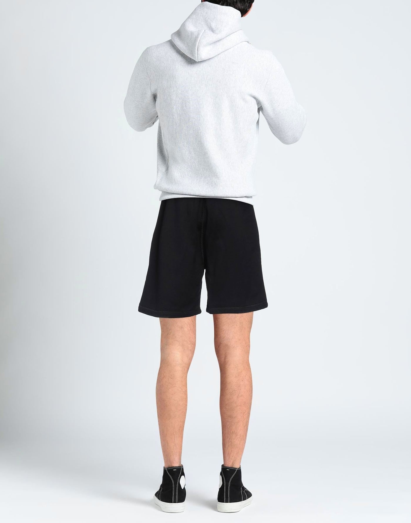 Dsquared2 – Schwarze Shorts mit Icon-Umriss-Print