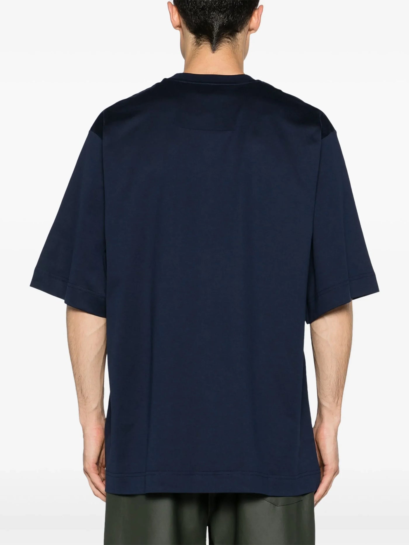 Givenchy – Oversize-T-Shirt „4G 1952“ mit Logostickerei in Mittelblau