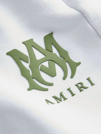 Amiri – Weiße Sweatshorts mit MA-Logo