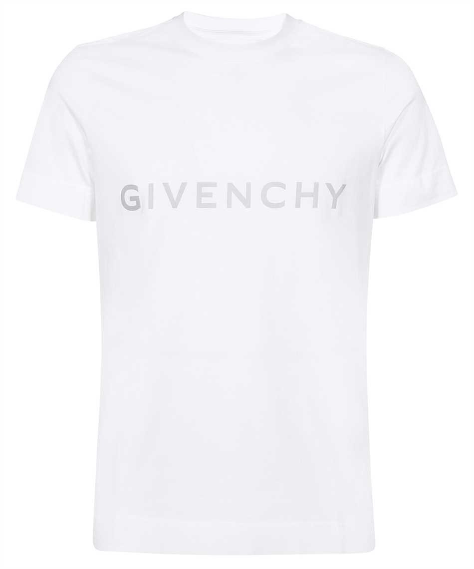 Givenchy – Reflektierendes Slim-Fit-T-Shirt in Weiß 
