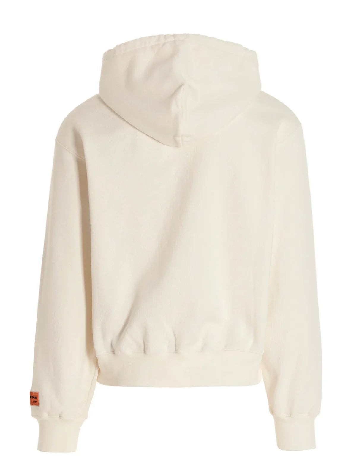 Heron Preston – Heron – Bedruckter Kapuzenpullover mit Kordelzug in Weiß