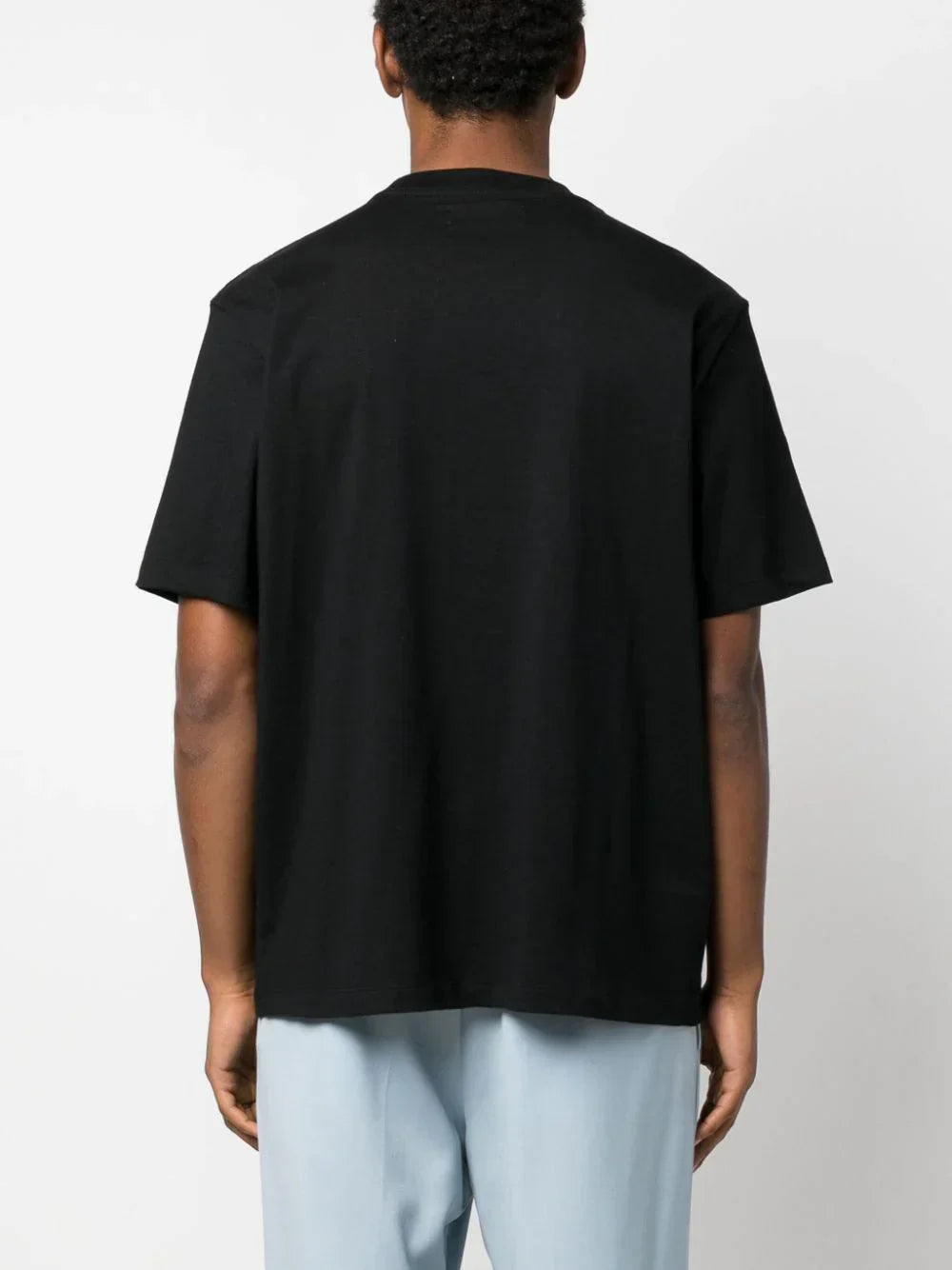 Amiri Records – Schwarzes T-Shirt mit Wolfsdruck