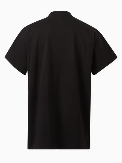 Balenciaga T-Shirt mit Back Flip-Logo in Schwarz