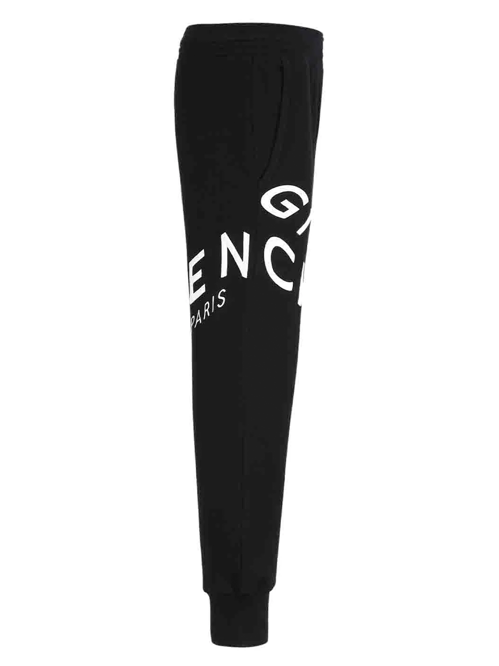 Givenchy – Refracted – Schwarze Jogginghose mit gesticktem Logo