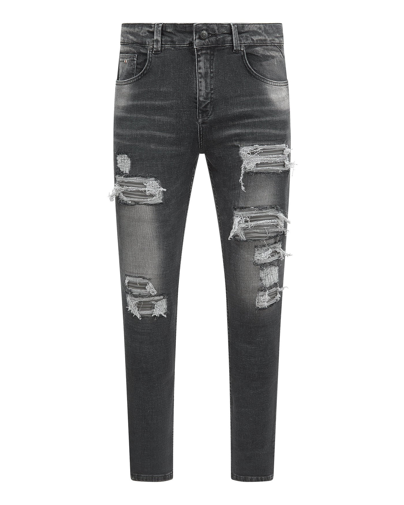 Magiri „Nanterre“ Jeans im Used-Look in Grau