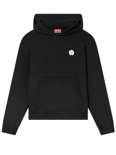 Kenzo – Bedruckter Kapuzenpullover „Boke Flower 2.0“ in Schwarz