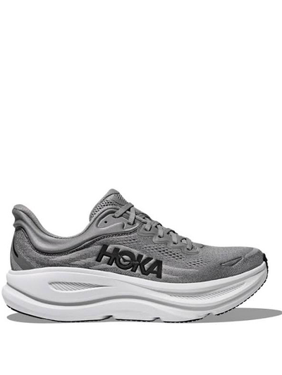 Hoka Bondi 9 Sneaker in Galactic Grey und Stellar Grey