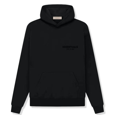 Fear Of God Essentials Schwarzer Hoodie (SS22)