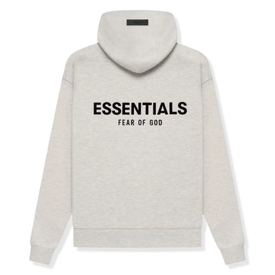 Fear Of God Essentials Kapuzenpullover in hellem Haferflockengrün (SS22)