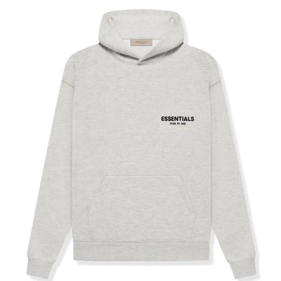 Fear Of God Essentials Kapuzenpullover in hellem Haferflockengrün (SS22)