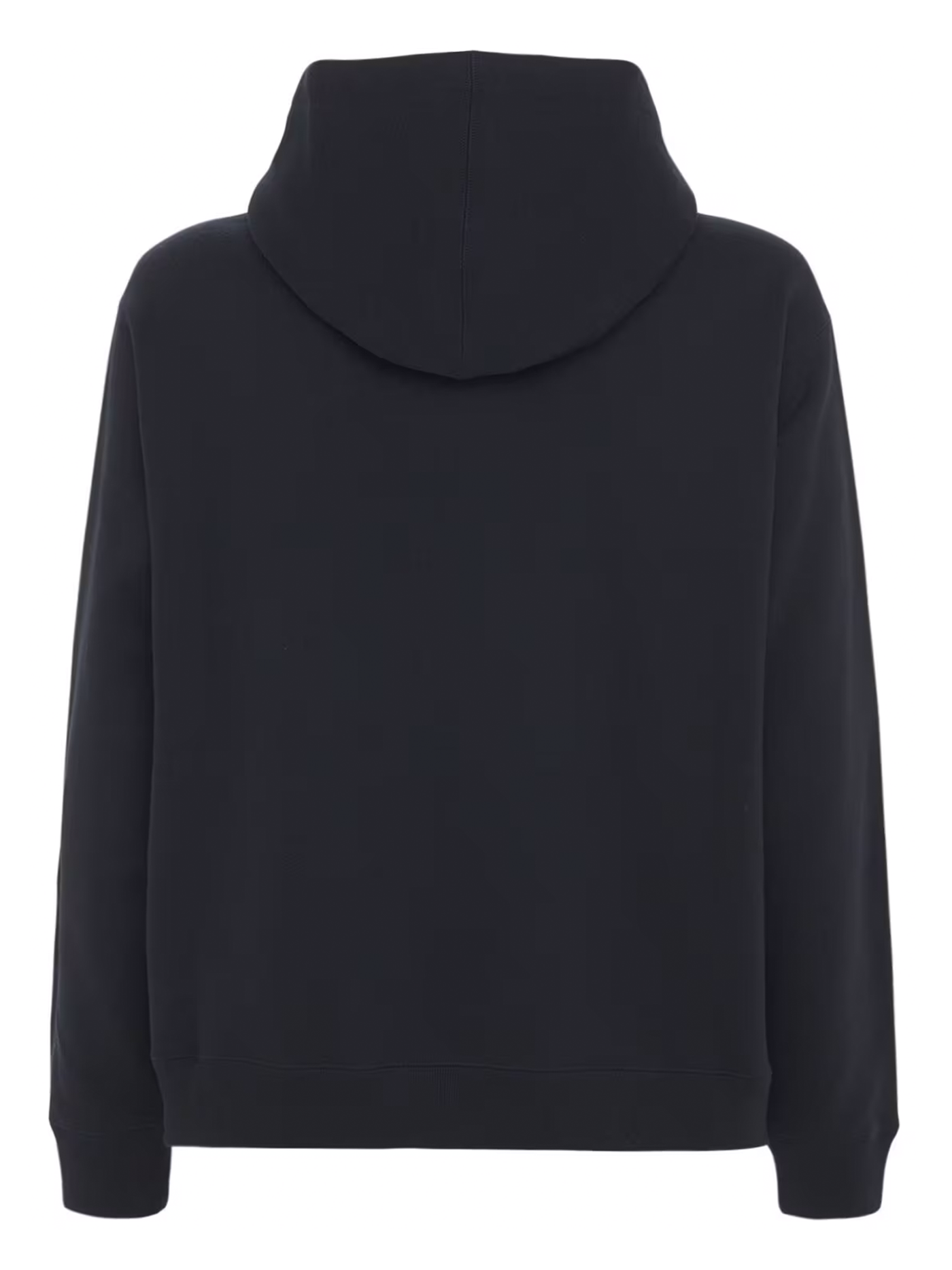 Schwarzer Kapuzenpullover mit Gucci-Originallogo-Aufdruck