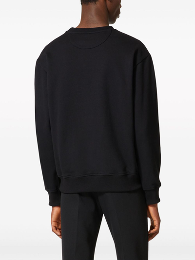 Valentino Garavani – Schwarzes Sweatshirt mit Logo-Print