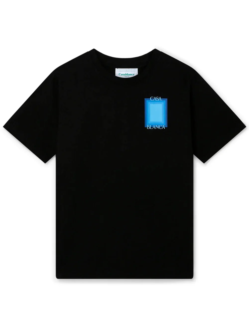 Casablanca Gradient Logo Degrade Screen T-Shirt Schwarz