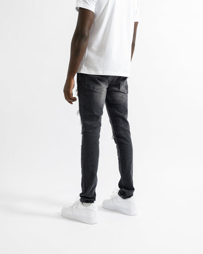 Magiri „Nanterre“ Jeans im Used-Look in Grau