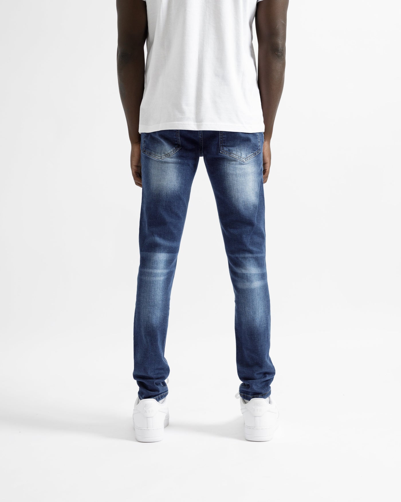 Magiri „Montpellier“ zerrissene Jeans im Used-Look in Blau