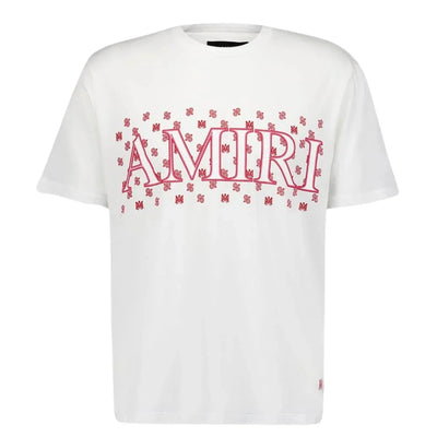AMIRI MA T-Shirt mit Paisley-Print Weiß