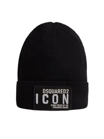 Dsquared2 – ICON-Mütze in Schwarz