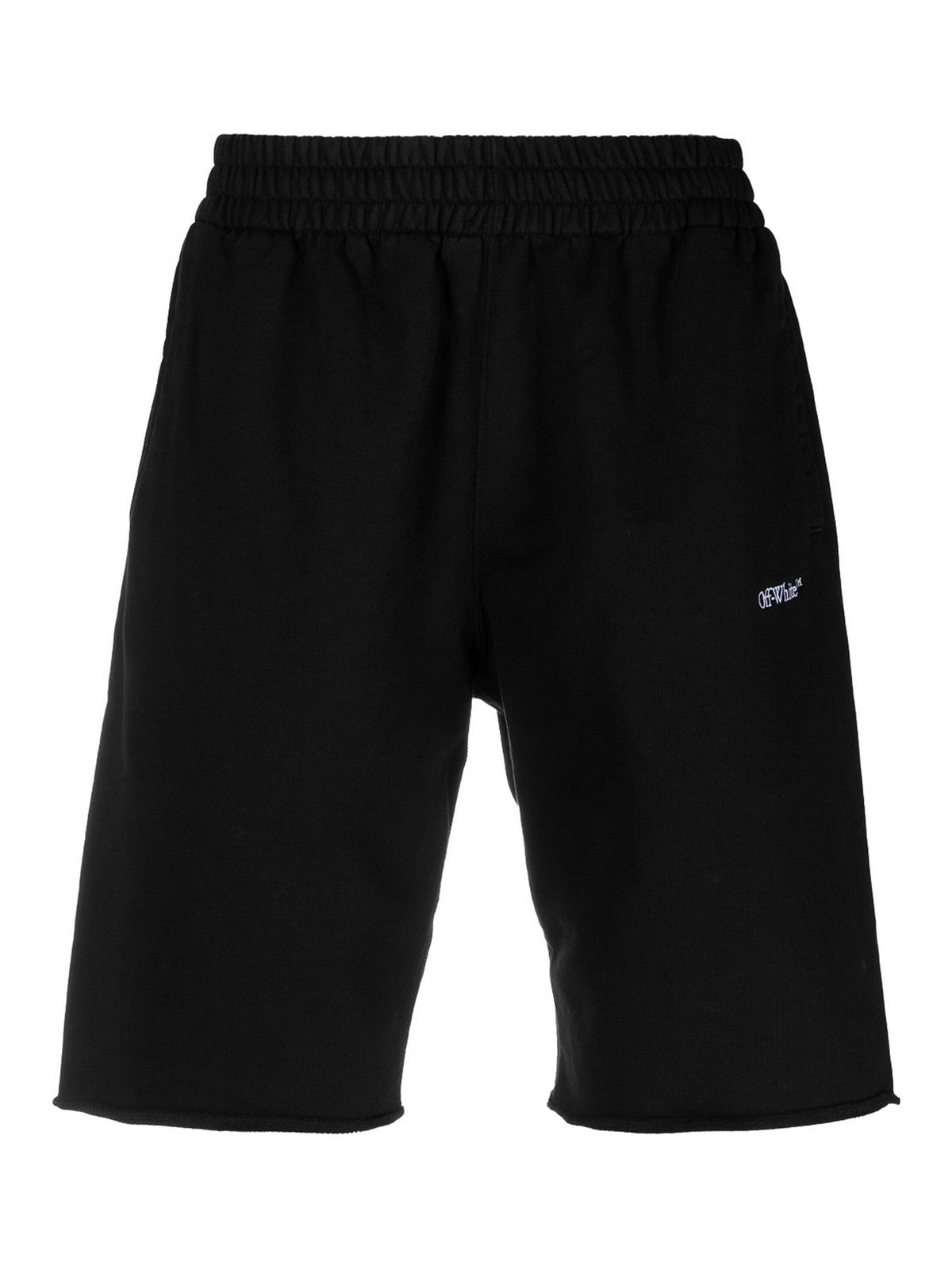 Off-White Scrubber Diag Shorts Schwarz
