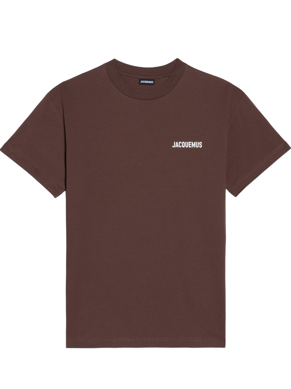 Jacquemus – T-Shirt mit Le-Logo-Print in Braun