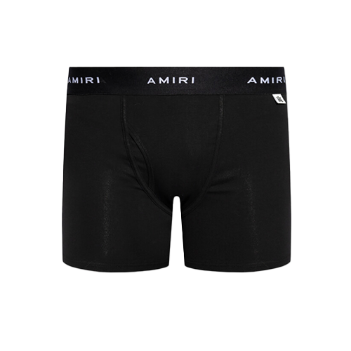 Amiri – Schwarze Boxershorts mit Logo