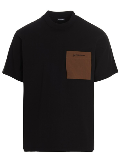 Jacquemus Le T-Shirt Yeru in Schwarz