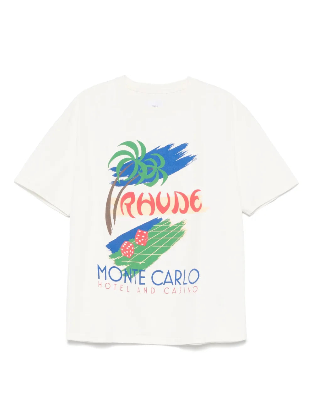 Rhude Roulette T-Shirt in Weiß