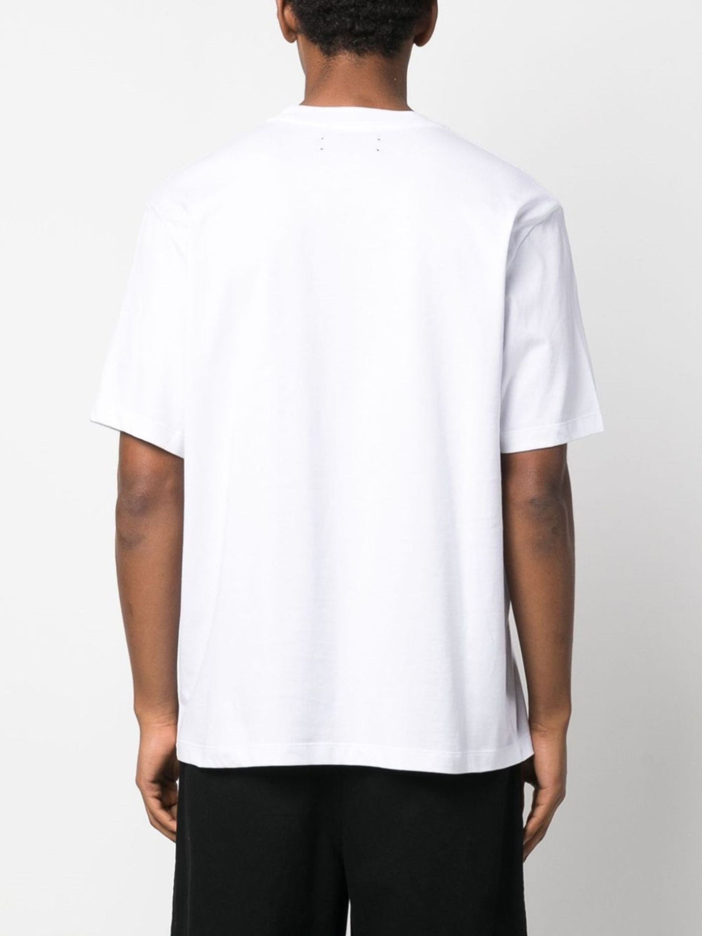 Amiri Records – Weißes T-Shirt mit Wolfsdruck
