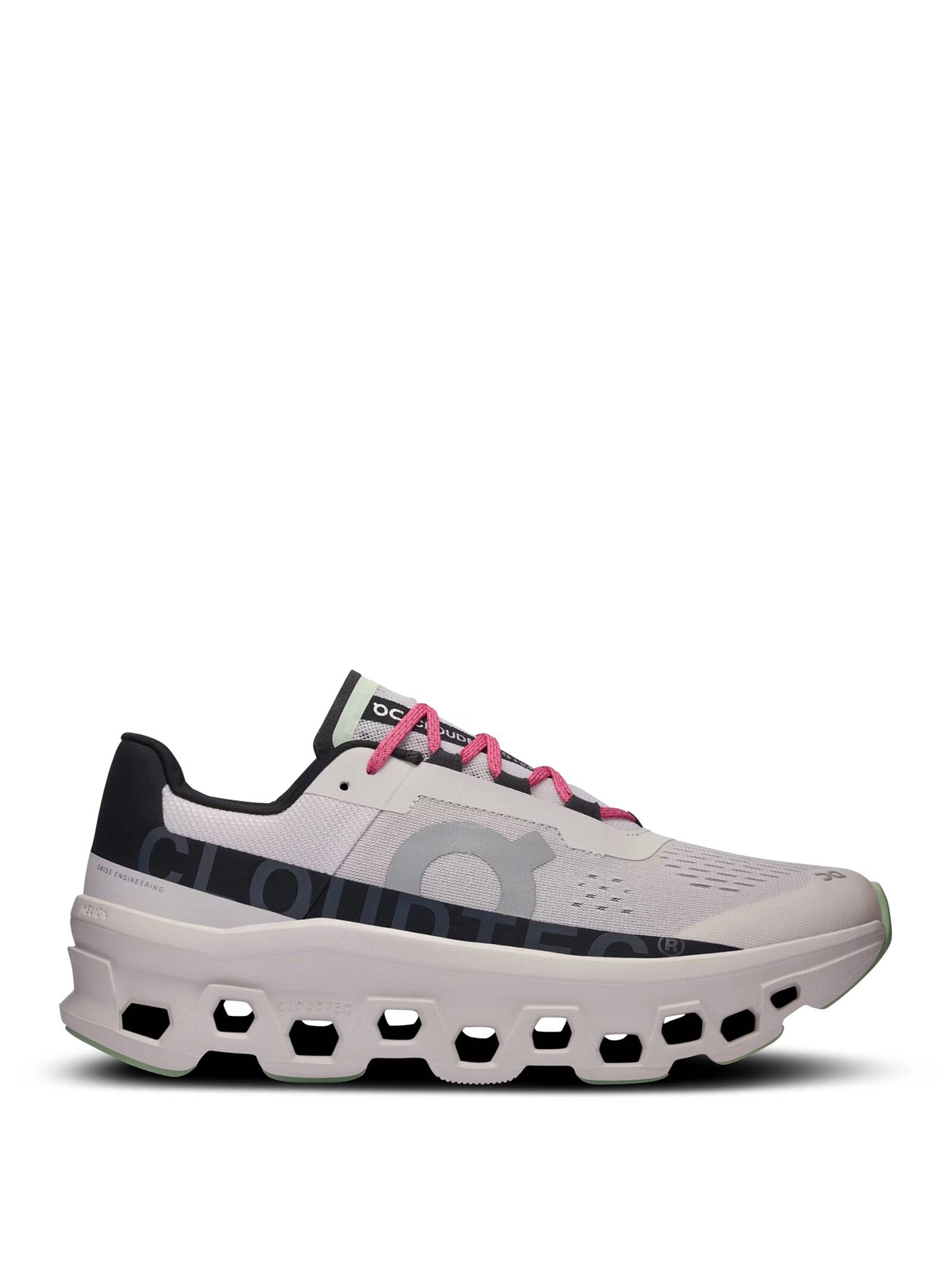 On Running – CloudMonster-Sneaker in Frost/Schwarz
