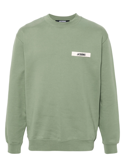 Jacquemus – Das Gros Grain-Sweatshirt in Grün
