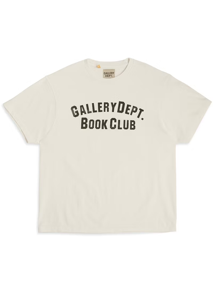 Gallery Dept Buchclub-T-Shirt in Weiß