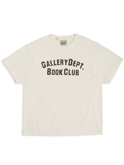 Gallery Dept Buchclub-T-Shirt in Weiß