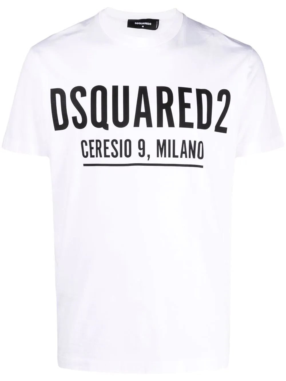Dsquared2 Ceresio 9 T-Shirt mit Logo-Print in Weiß
