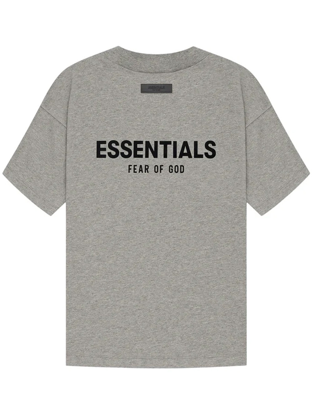 Fear Of God – Essentials – T-Shirt (SS22) in dunklem Haferflockengrün