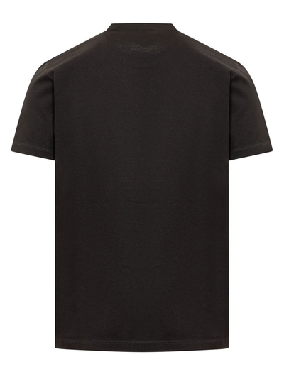 Dsquared2 – Schwarzes T-Shirt mit FullBack 64-Logodruck