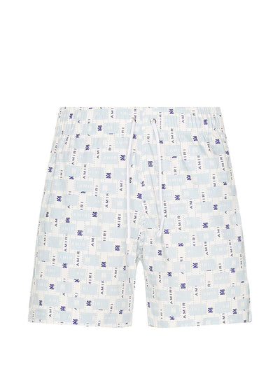 Amiri – Interweave-Badeshorts in Weiß
