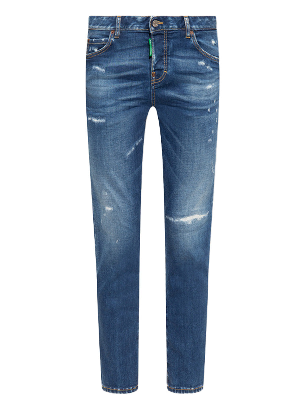 Dsquared2 – One Life One Planet – Smiley-Jeans in Blau