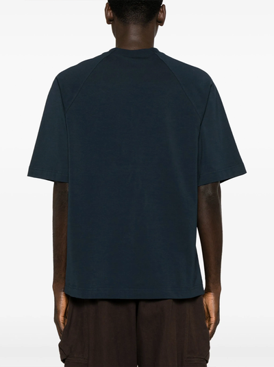 Jacquemus Le T-Shirt Typo Dunkelblau