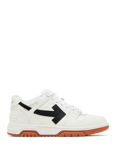 Off-White – Out of Office-Sneaker in Weiß und Schwarz