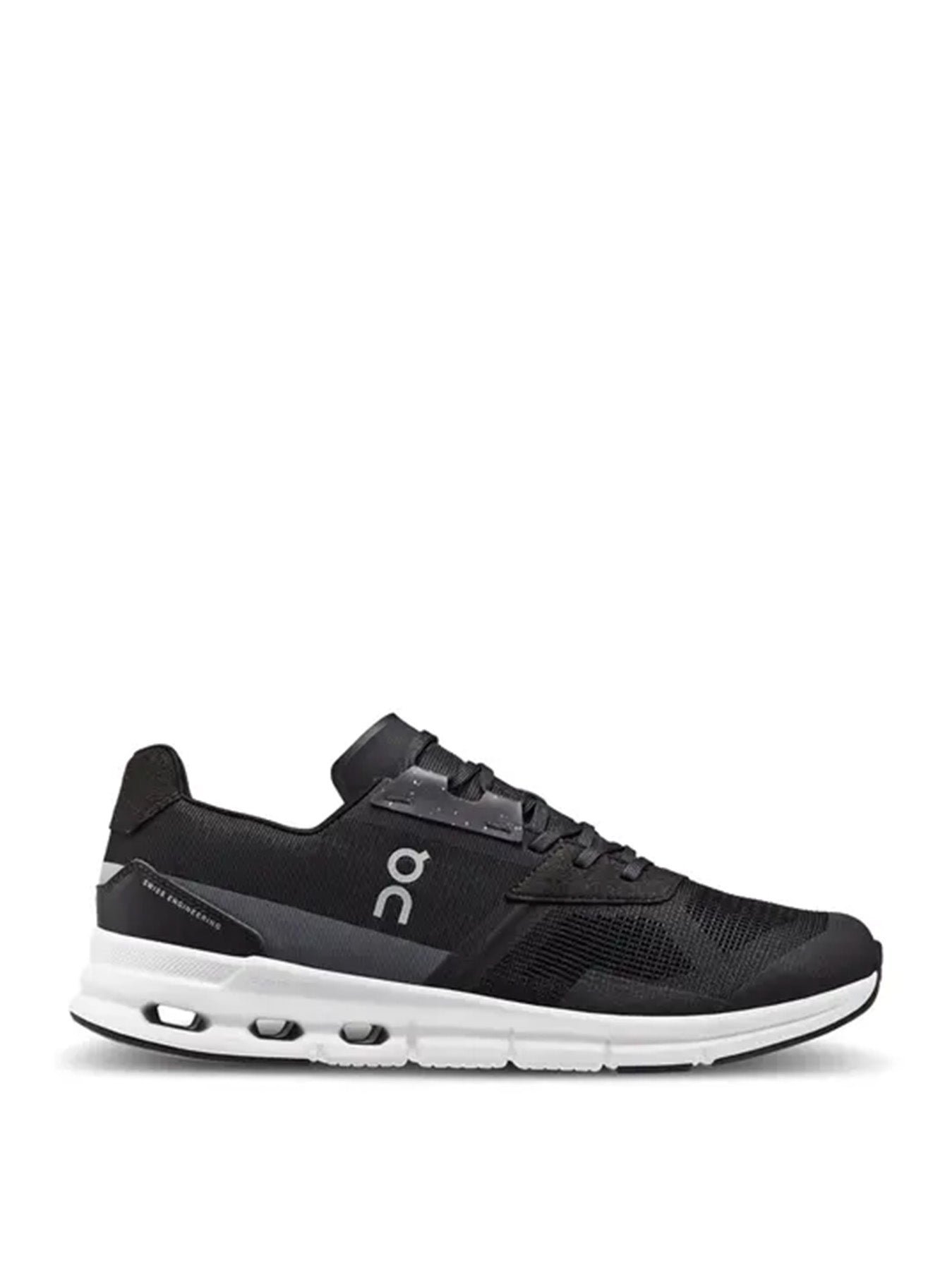 On Running – CloudRift-Sneaker in Schwarz/Weiß