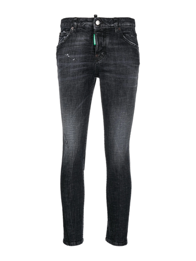 Dsquared2 – „One Life One Planet“ Cool Guy-Jeans in Schwarz