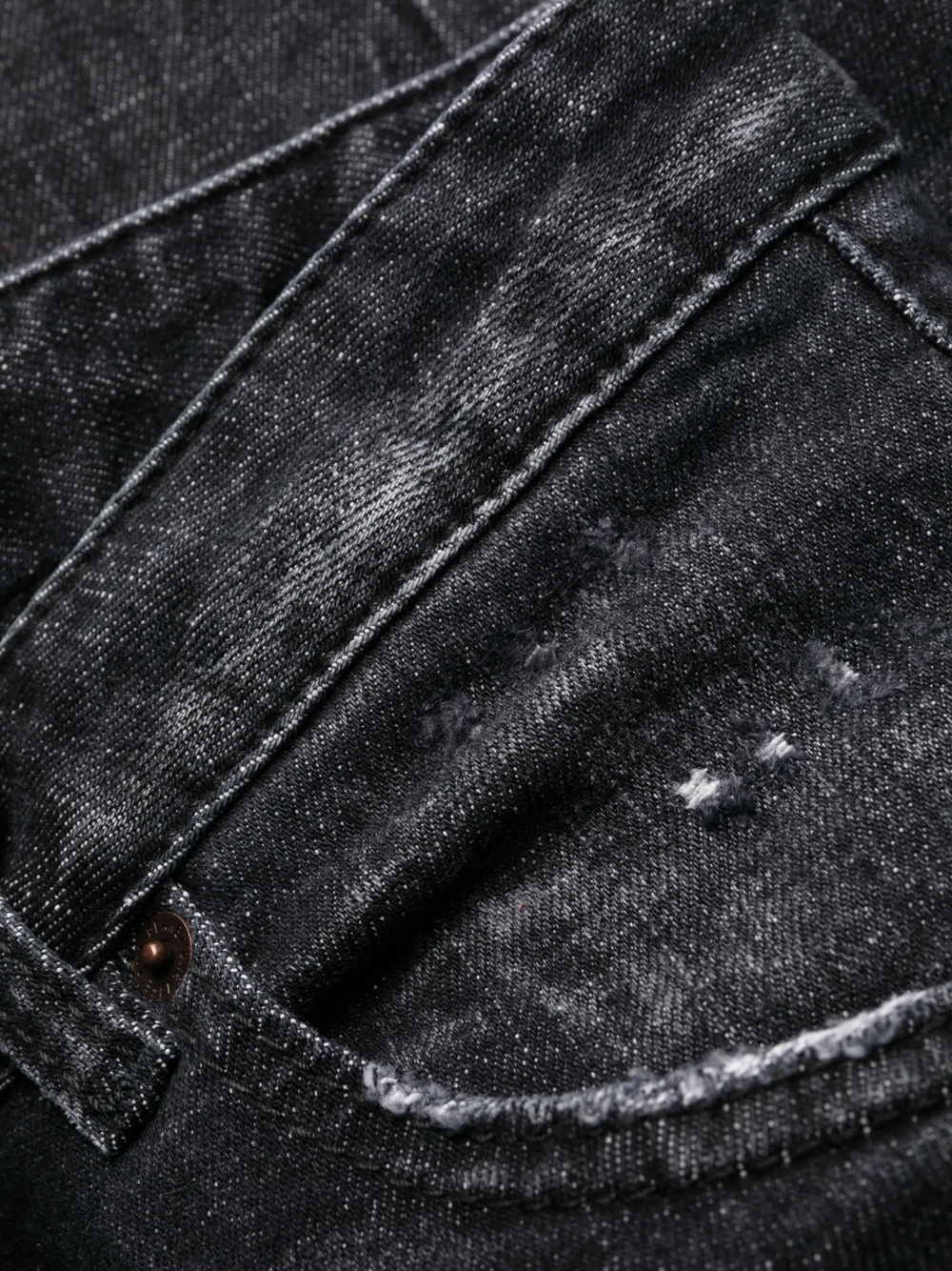 Dsquared2 – „One Life One Planet“ Cool Guy-Jeans in Schwarz