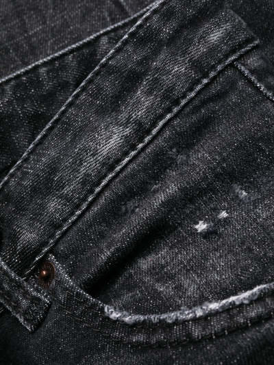 Dsquared2 – „One Life One Planet“ Cool Guy-Jeans in Schwarz