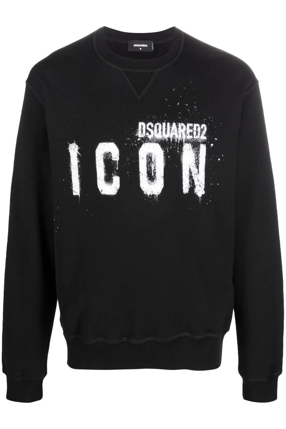 Dsquared2 Icon Spray Sweatshirt Schwarz