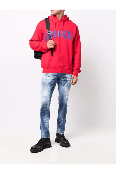 Dsquared2 Medium Spotty Wash Super Twinky Jeans Blau