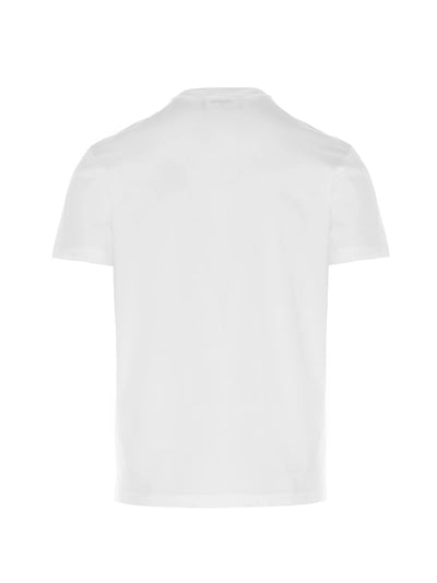 Dsquared2 – Weißes T-Shirt mit „I Can't“-Logo-Aufdruck