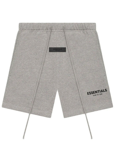 Fear Of God Essentials Shorts (SS22) in dunklem Haferflockengrün