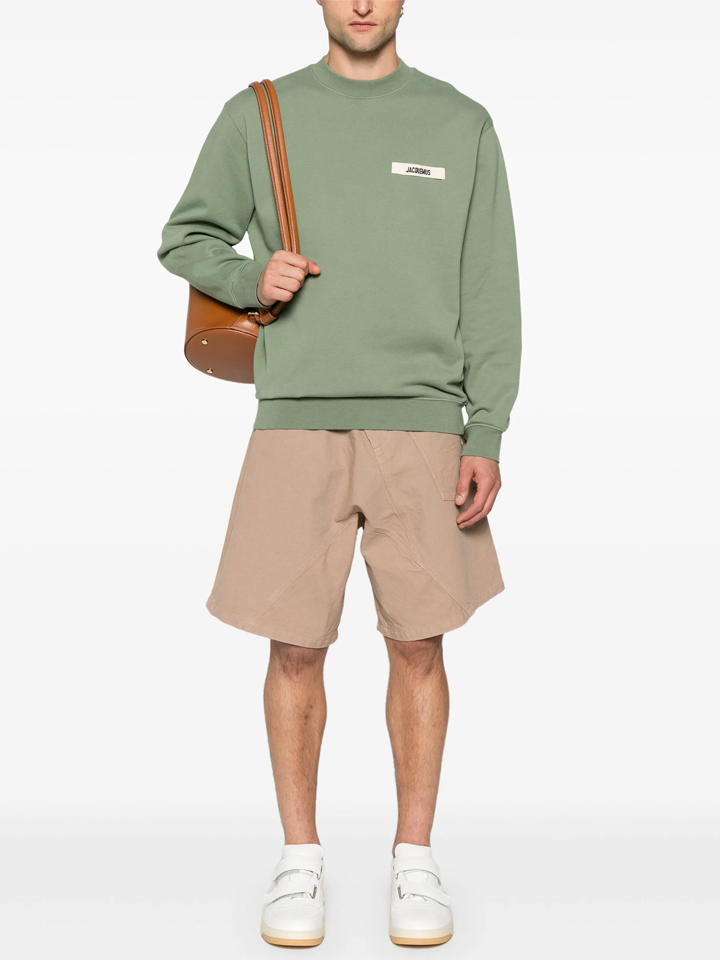 Jacquemus – Das Gros Grain-Sweatshirt in Grün